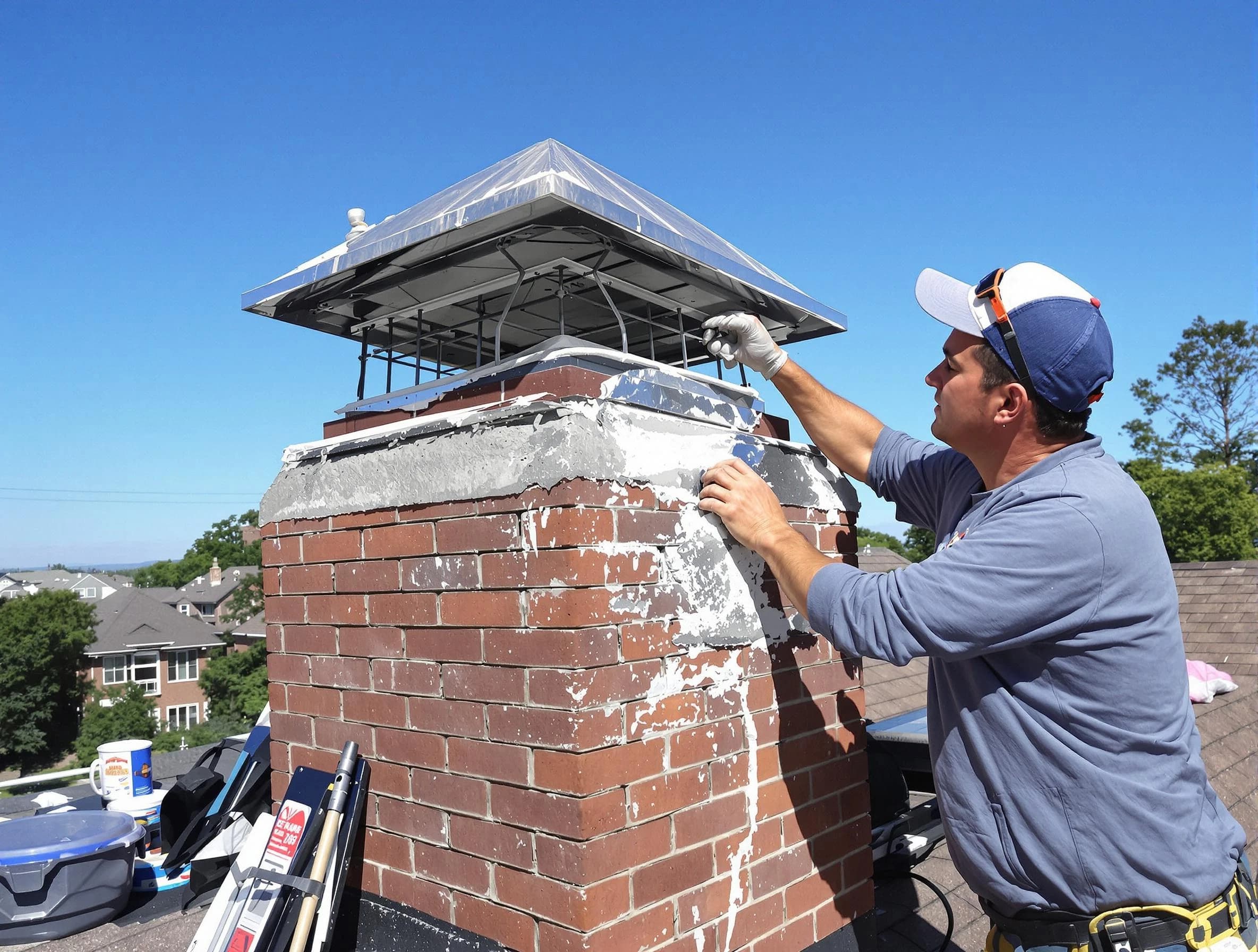 Chimney Crown Services service in Lithia Springs, GA