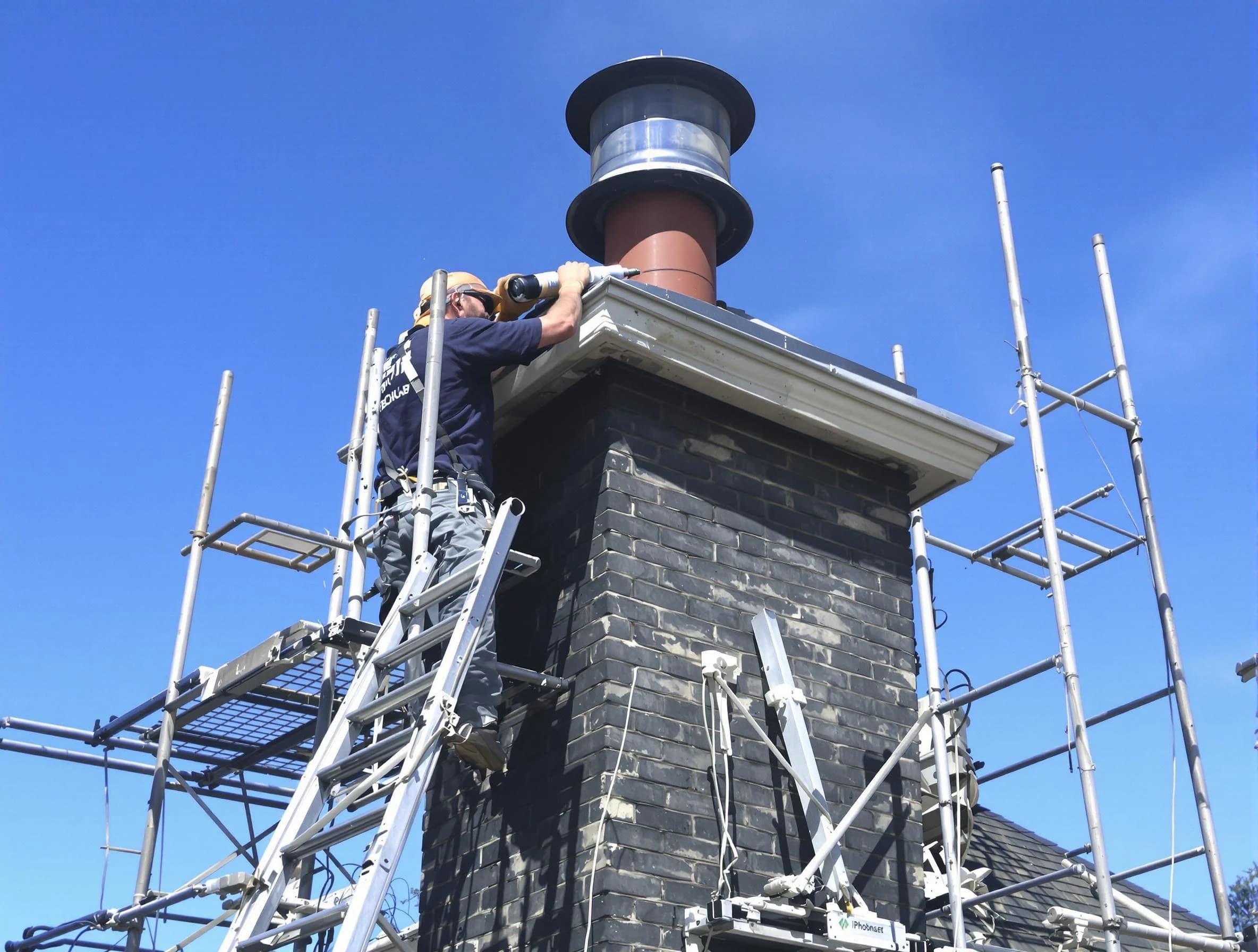 Sturdy chimney crown finished by Lithia Springs Chimney Sweep in Lithia Springs, GA