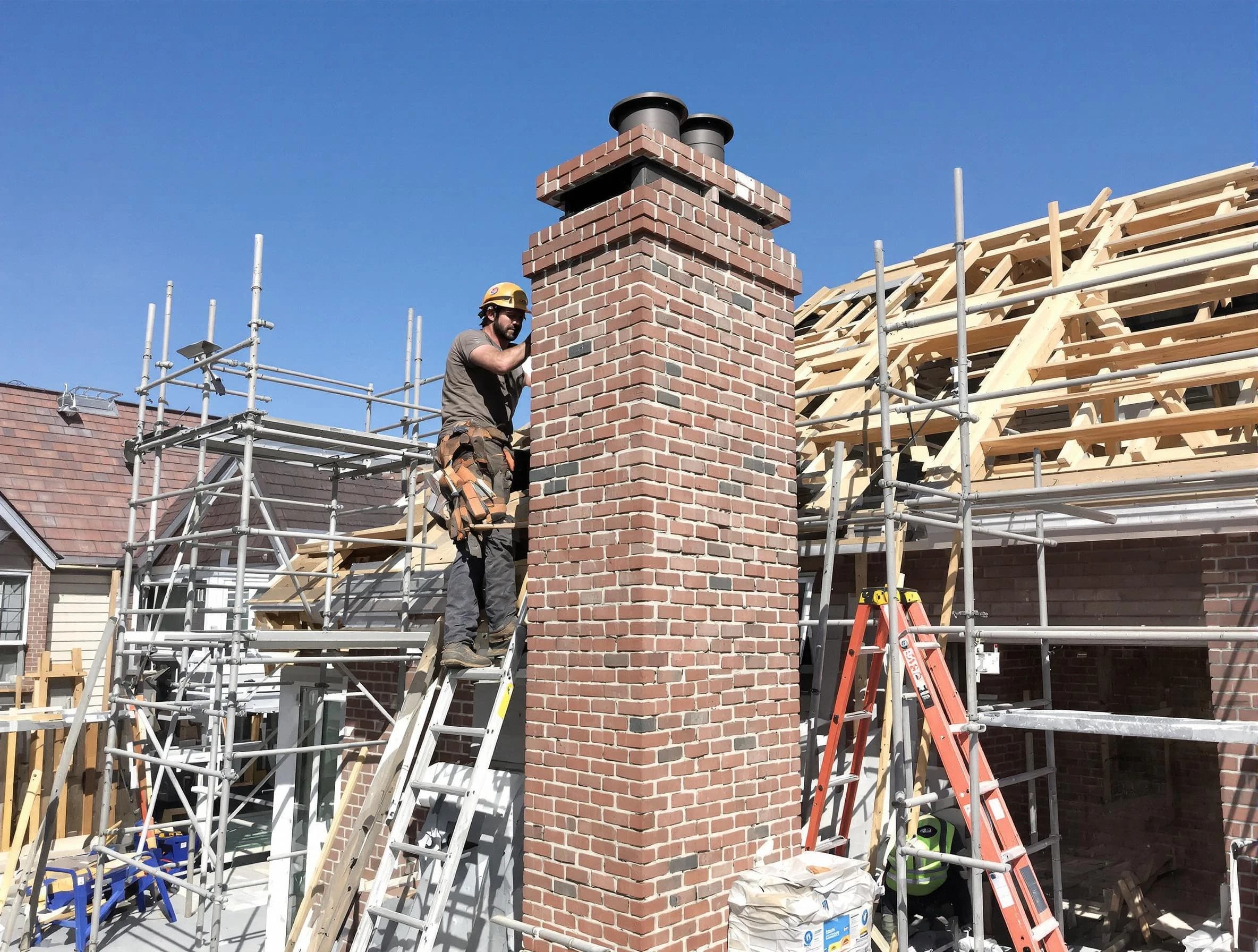 New chimney installation completed by Lithia Springs Chimney Sweep in Lithia Springs, GA