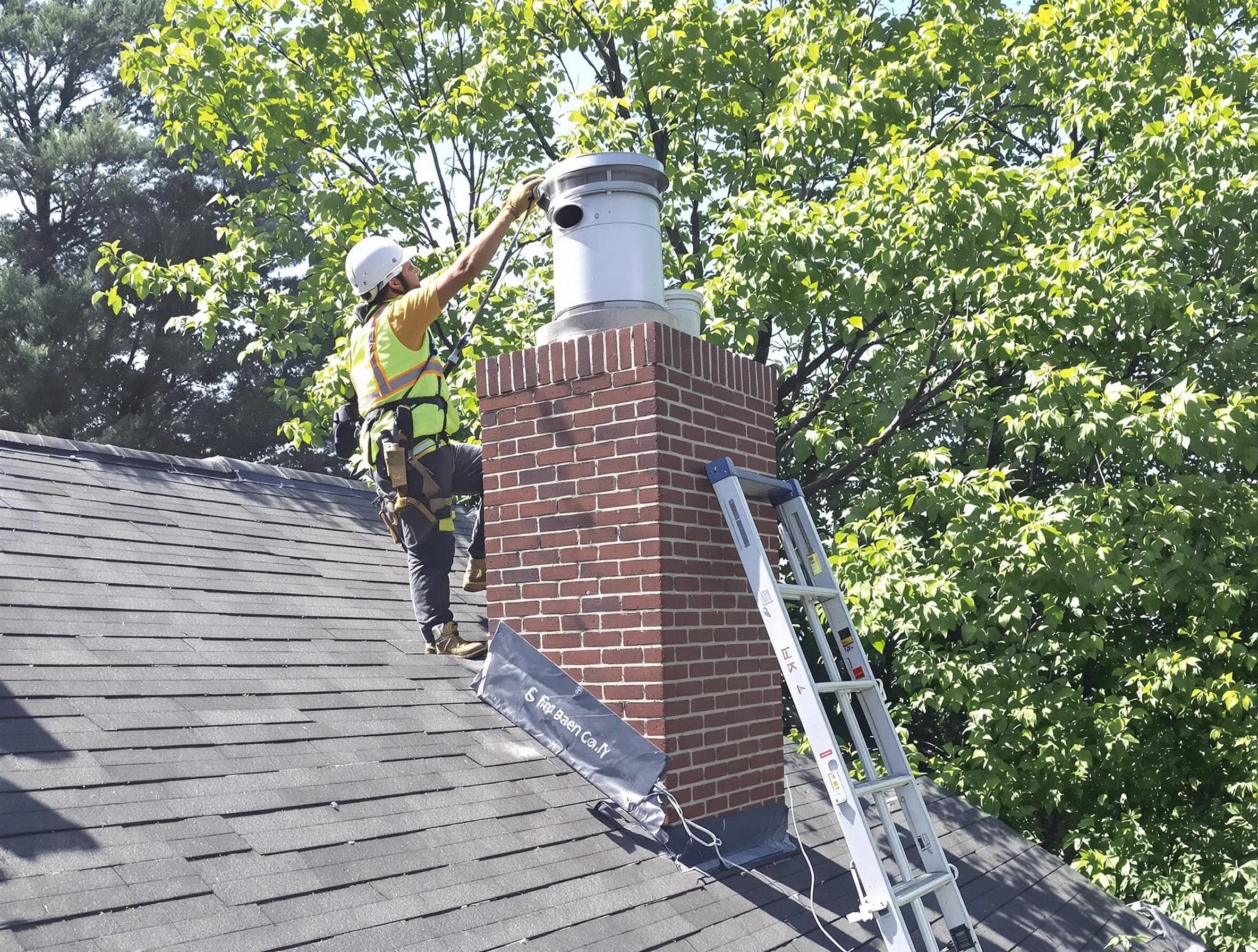Chimney liner inspection by Lithia Springs Chimney Sweep in Lithia Springs, GA