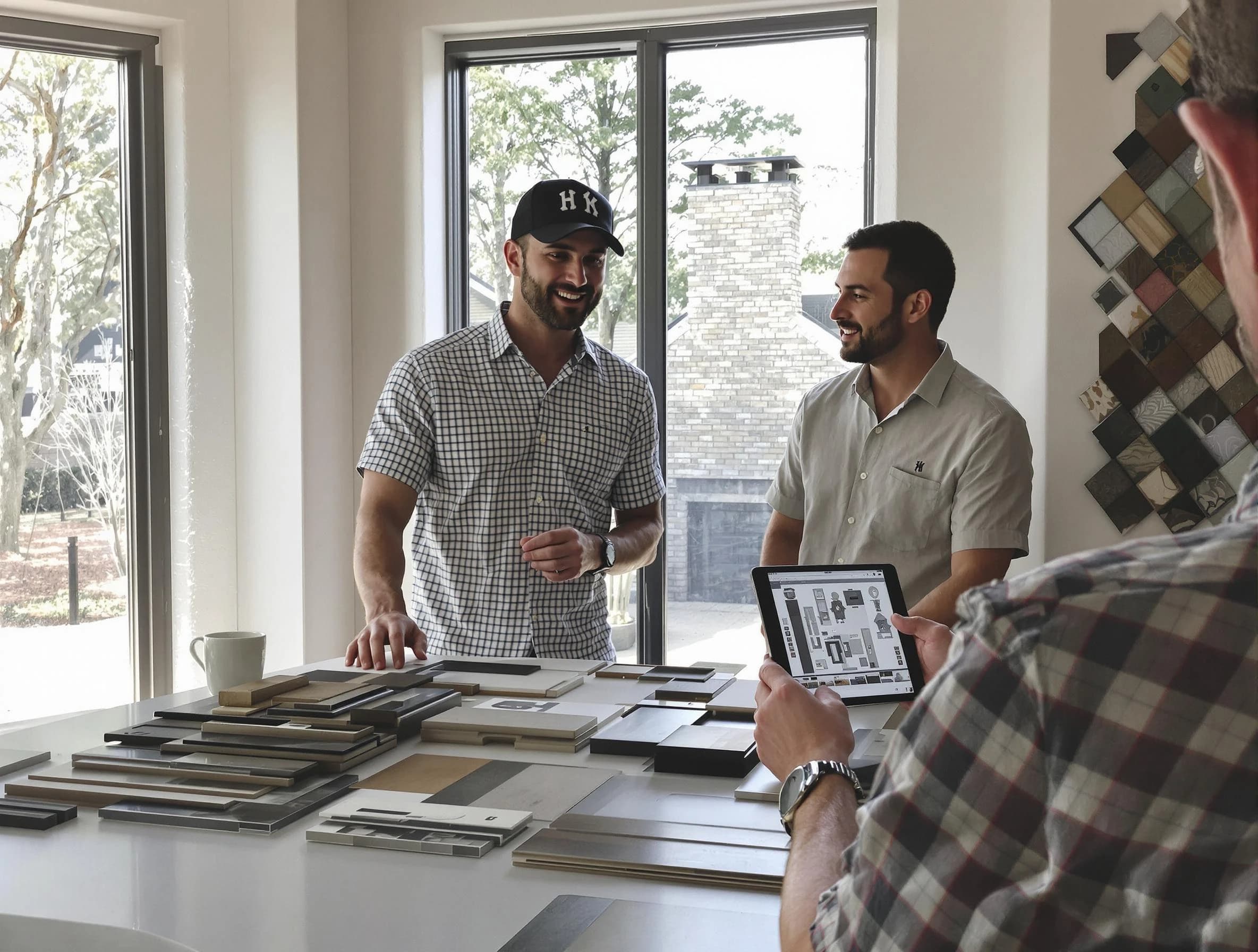 Lithia Springs Chimney Sweep remodeling a chimney and fireplace in Lithia Springs, GA