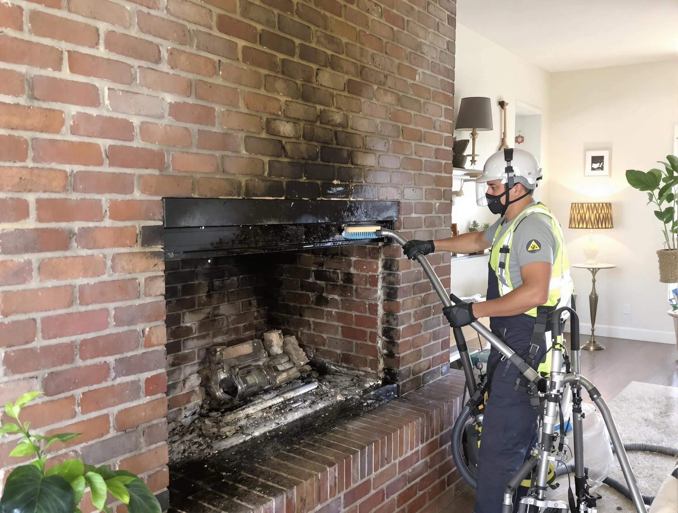 Lithia Springs Chimney Sweep providing fireplace cleaning services in Lithia Springs, GA
