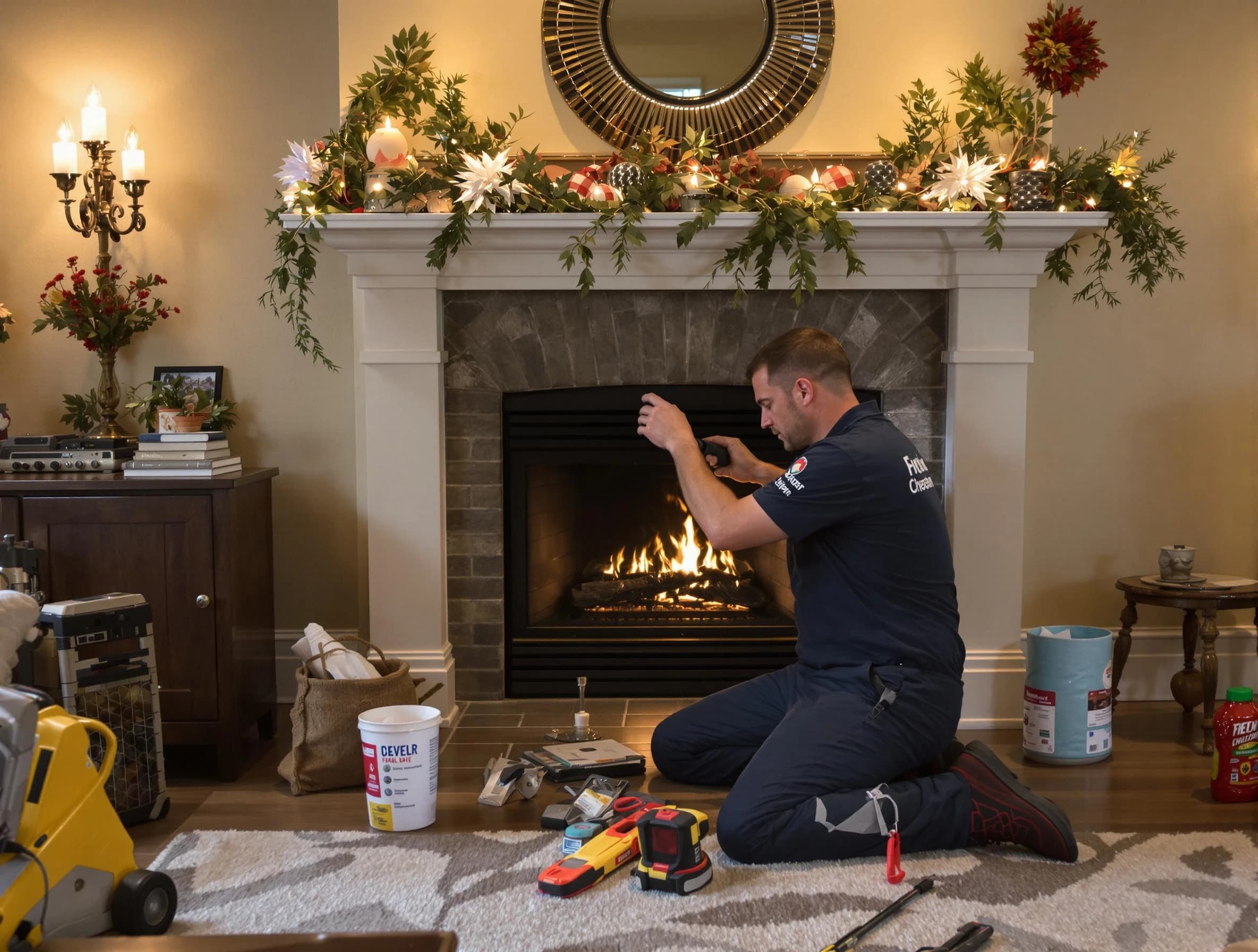 Lithia Springs Chimney Sweep offering fireplace maintenance services in Lithia Springs, GA
