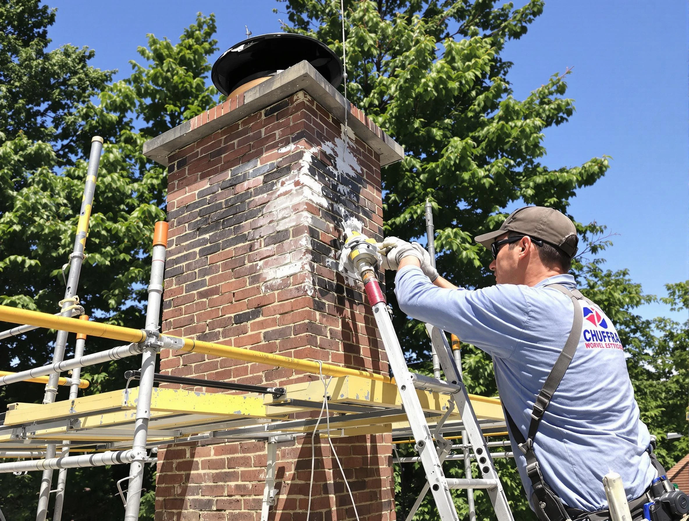 Structural chimney repair by Lithia Springs Chimney Sweep in Lithia Springs, GA