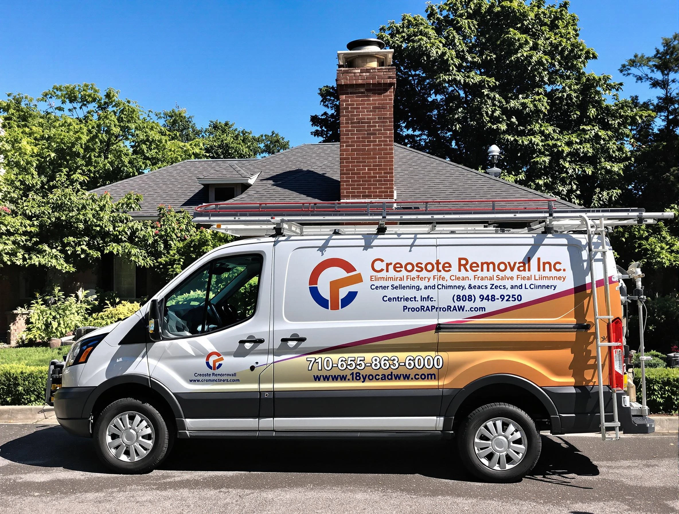 Lithia Springs Chimney Sweep technician removing creosote safely in Lithia Springs, GA